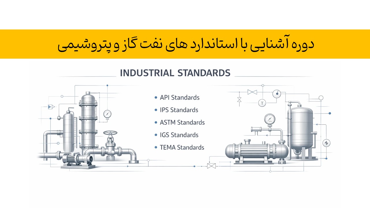 دوره آشنایی با استاندارد های نفت گاز و پتروشیمی
