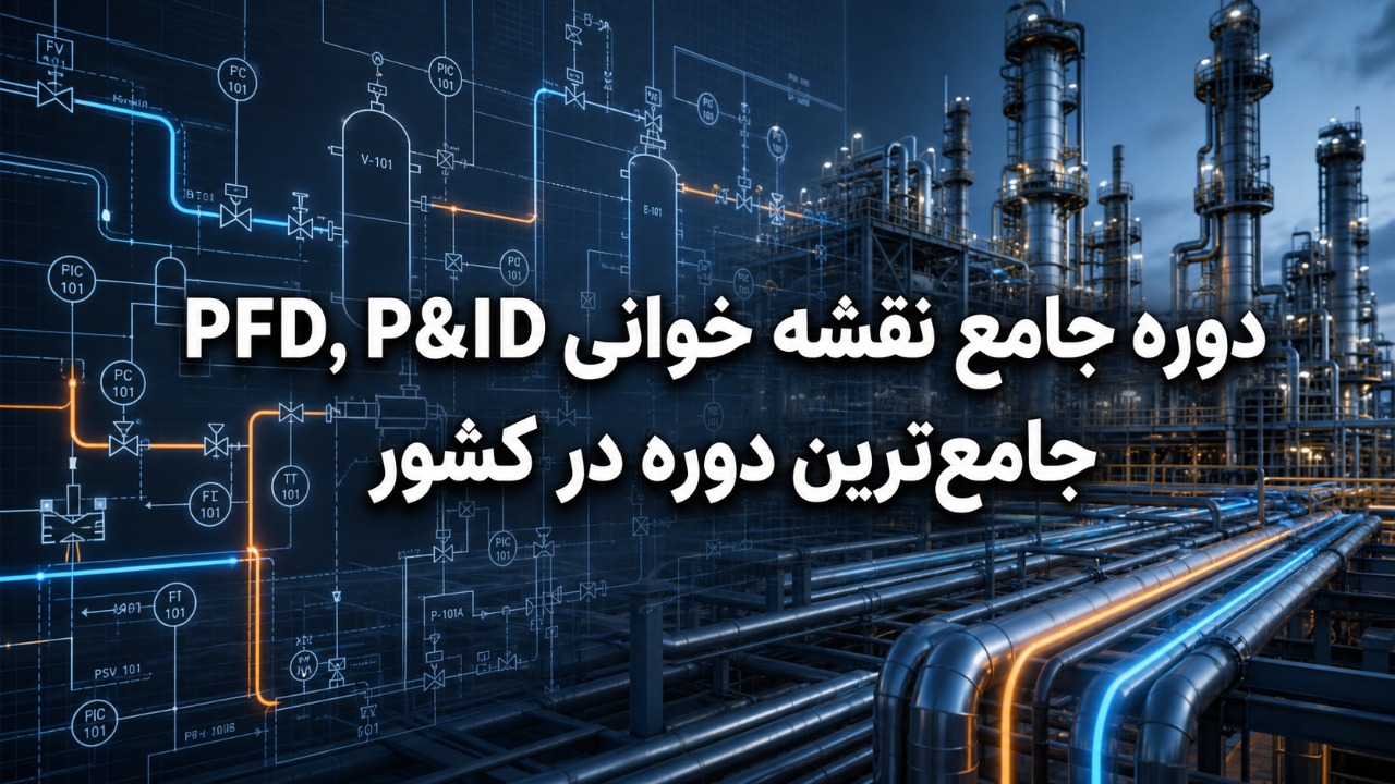 دوره جامع نقشه خوانی PFD,P&ID دوره جامع نقشه خوانی PFD,P&ID