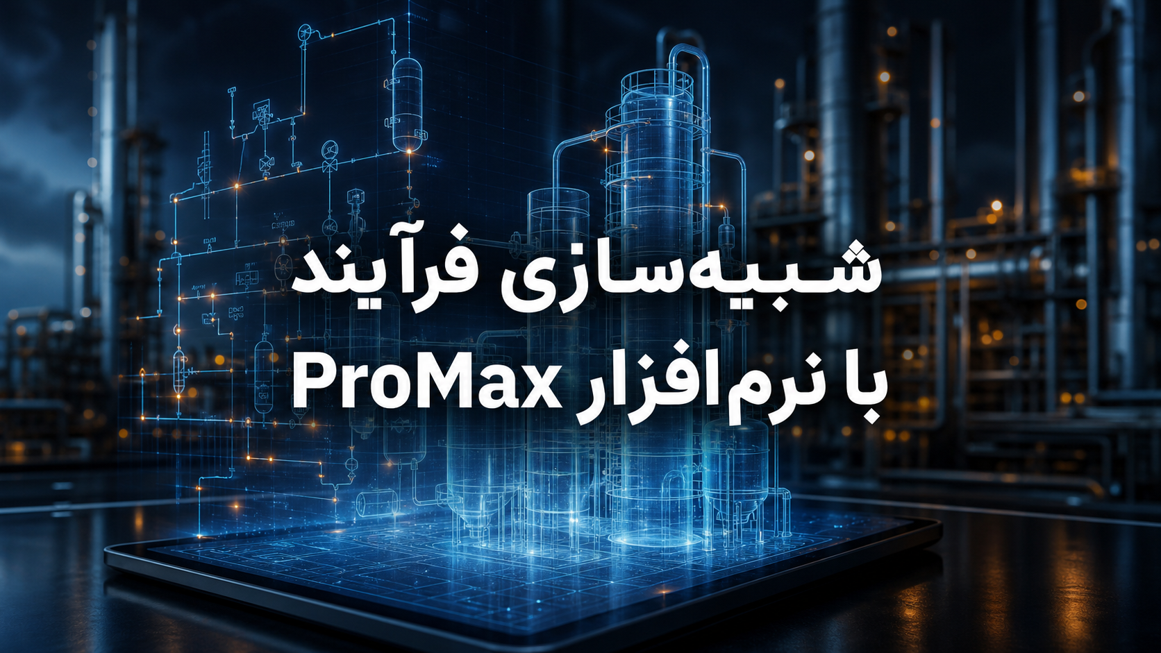 دوره آموزشی شبیهسازی فرآیندها با نرمافزار ProMax دوره آموزشی شبیهسازی فرآیندها با نرمافزار ProMax